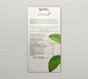 Etiqueta stevia en sobres